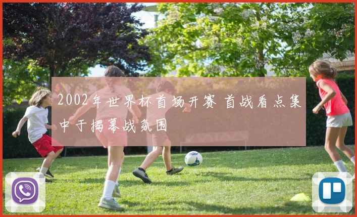 2002年世界杯首场开赛 首战看点集中于揭幕战氛围